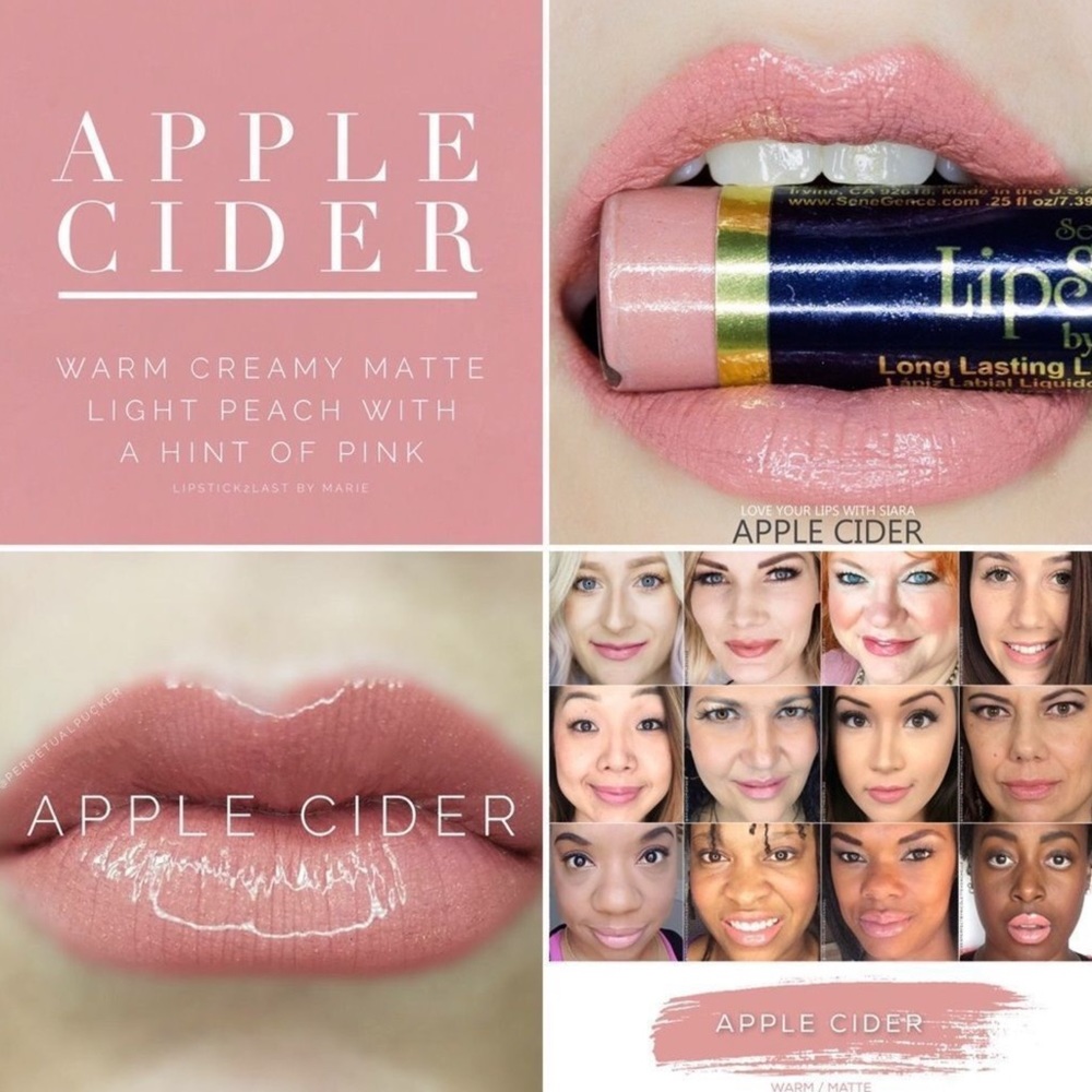 Lipsence Apple Cider  Lipstick Makeup